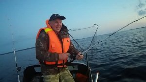 ОНЕЖСКОЕ ОЗЕРО 28.06.2024 ГОДА ТРОЛЛИНГ СУДАКА