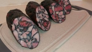 Черная ветчина в духовке