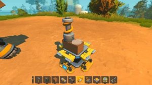 Как построить летающий мотоцикл 2.0 в Scrap Mechanic | Скрап Механик