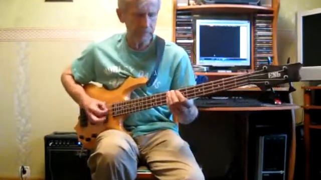 The Stranglers - Nise N' Sleazy - бас(bass cover) смотреть онлайн
