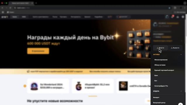 Как вывести деньги с биржи Binance на ByBit? Перевод USDT с кри? смотреть онлайн