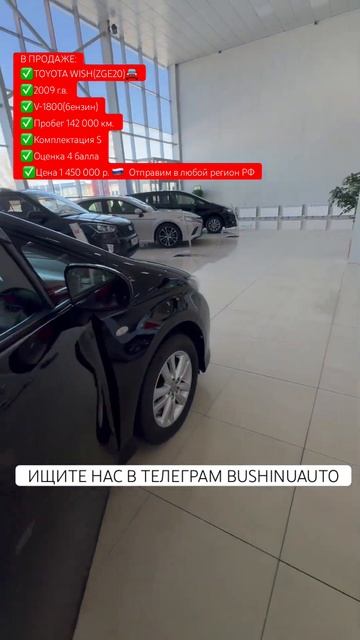 Продажа Toyota Wish S смотреть онлайн