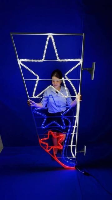 Светодиодная Консоль Звезды Триколор #триколор #шортс смотреть онлайн