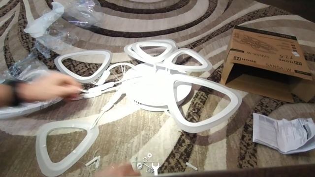 Люстра IN HOME SANSA-W серия ELEGANT смотреть онлайн