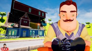 ШОУ ПРИВЕТ СОСЕД!ГОПНИК ВАСИЛИЧ ЗАПЕР МОЙ ТУАЛЕТ!HELLO NEIGHBOR ПРОХОДИМ МОД INTERESTING BOTTLE MOD!