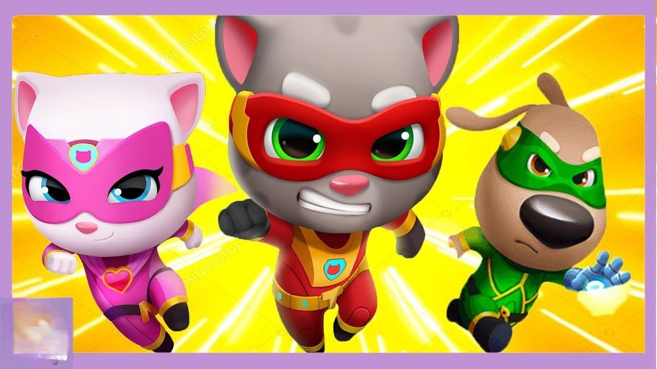 Говорящий Том Погоня Героев.Освобождение всех Друзей.Кто Самый Лучший Спасатель.Мульт Игра смотреть онлайн