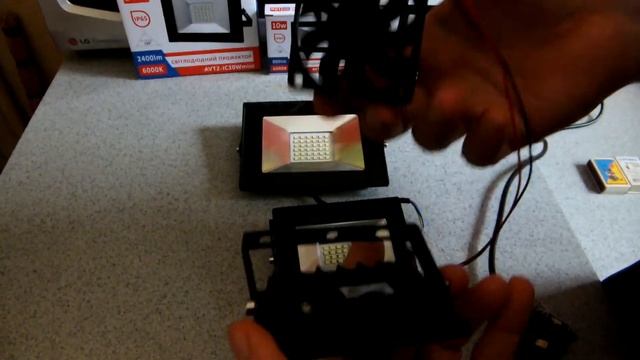 LED светодиодные прожекторы ультра тонкие. смотреть онлайн