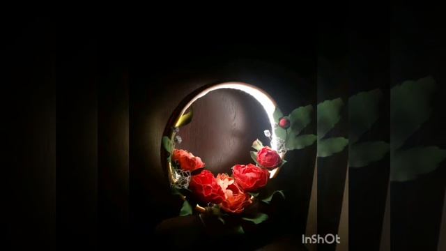 Кольцо светильник Пион смотреть онлайн