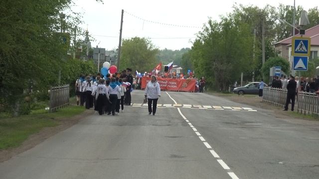 09 05 2025г ; Формирование колонн Бессмертного полка п . Переволоцкий смотреть онлайн