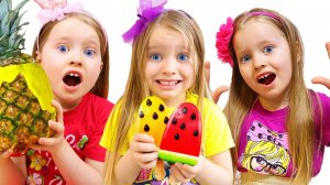 Милана и её лучшая подруга. Веселые истории про сладости