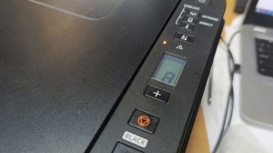 Canon g3415 горит оранжевый индикатор и на табло ошибка 38! Ч