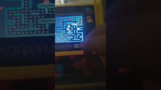 NES Pacman Arcade Flipped Курасною Эжэиаза Мы