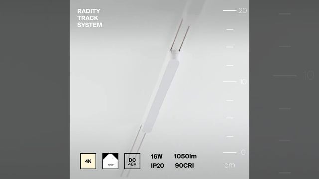 Трековый магнитный накладной светильник Maytoni TR080-1-18W4K-W