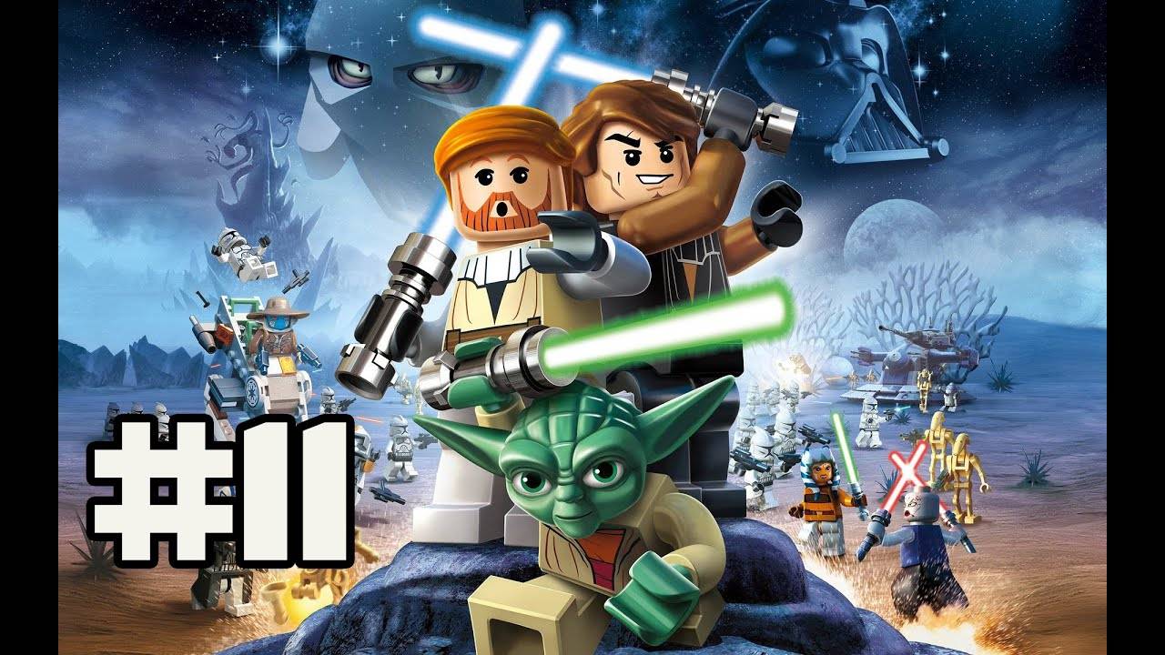 LEGO Star Wars III: The Clone Wars (PC)-Битва при Джеонозисе #11 (Граф Дуку).