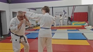 3¦ Reiseinin ryu Aikijutsu 2025 ¦ 3 kyu ¦ dark purple belt