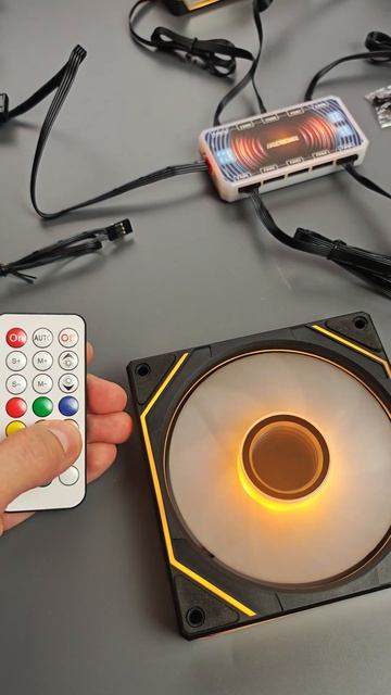 Вентиляторы ARGB 120 мм Prism 9 Pro черные с эффектом бесконеч?