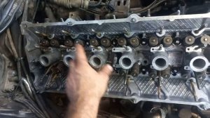 Замена прокладки ГБЦ БМВ Е39 М52