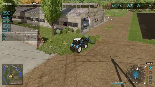 ОДИН ДЕНЬ ИЗ ЖИЗНИ ТРАКТОРИСТА - ПОСЕВ ПШЕНИЦЫ - Farming Simulator 22