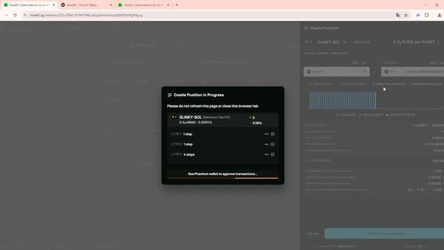 АВТОМАТИЗАЦИЯ ФАРМА DLMM METEORA |  HAWKFI + METEORA AIRDROP