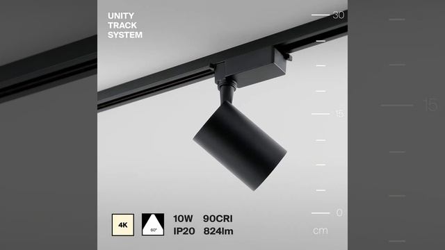 Трековый светильник Maytoni Vuoro TR003-1-10W4K-W-B