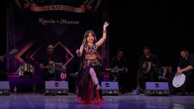 Милана Прокопюк и оркестр AL AZDEKAA ALF LEILA WA LEILA Москва Лига Профессионалов Восточного танца