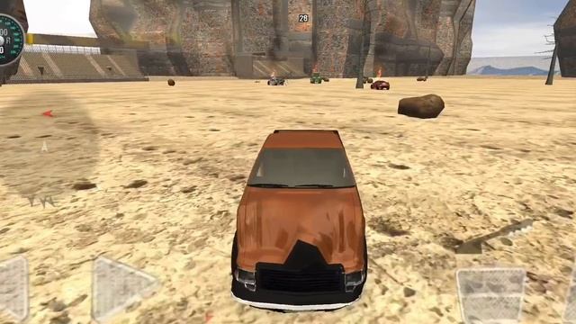 Derby Destruction simulatorно я играю на американской машиной
