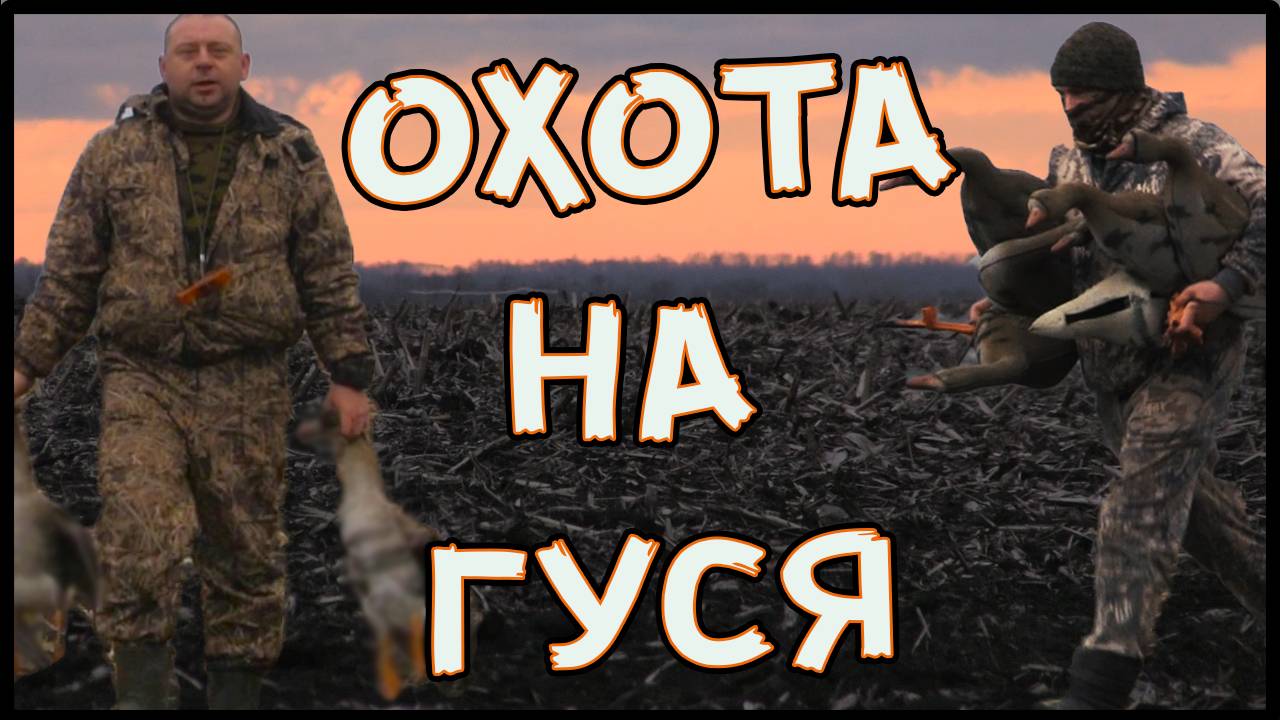Охота на гуся. Весенняя охота. смотреть онлайн