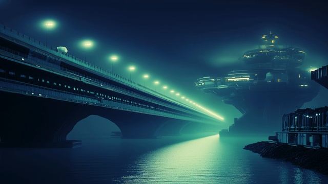 Futuristic Dark Sci-Fi Ambient Veltrix Corridor Cinematic Space Soundscape for Study смотреть онлайн