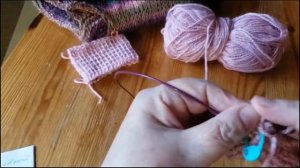 Урок Шестьдесят Третий: Вязание по кругу односторонним тунисским крючком