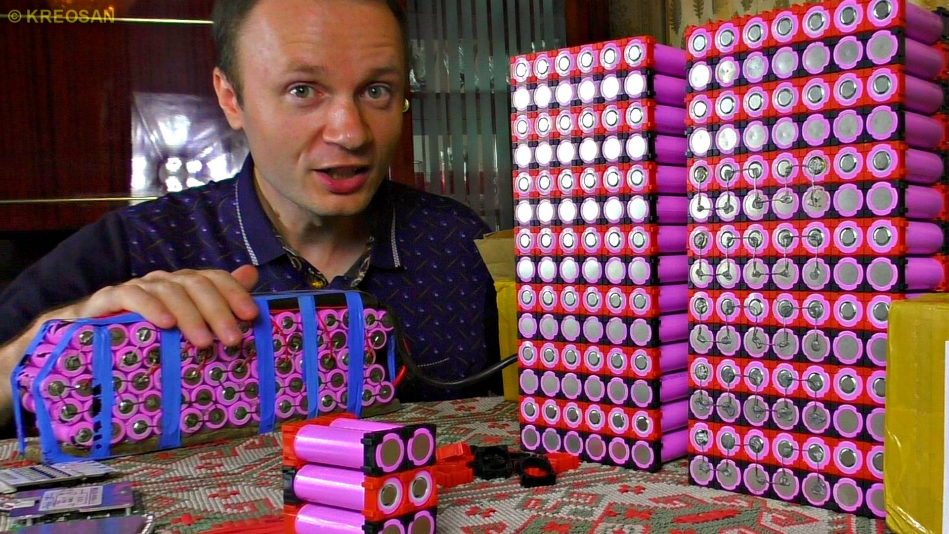 ✅Самый мощный Power Bank 220v или как собрать Литий-Ионный Аккумулятор на велосипед, шуруповёрт итп смотреть онлайн