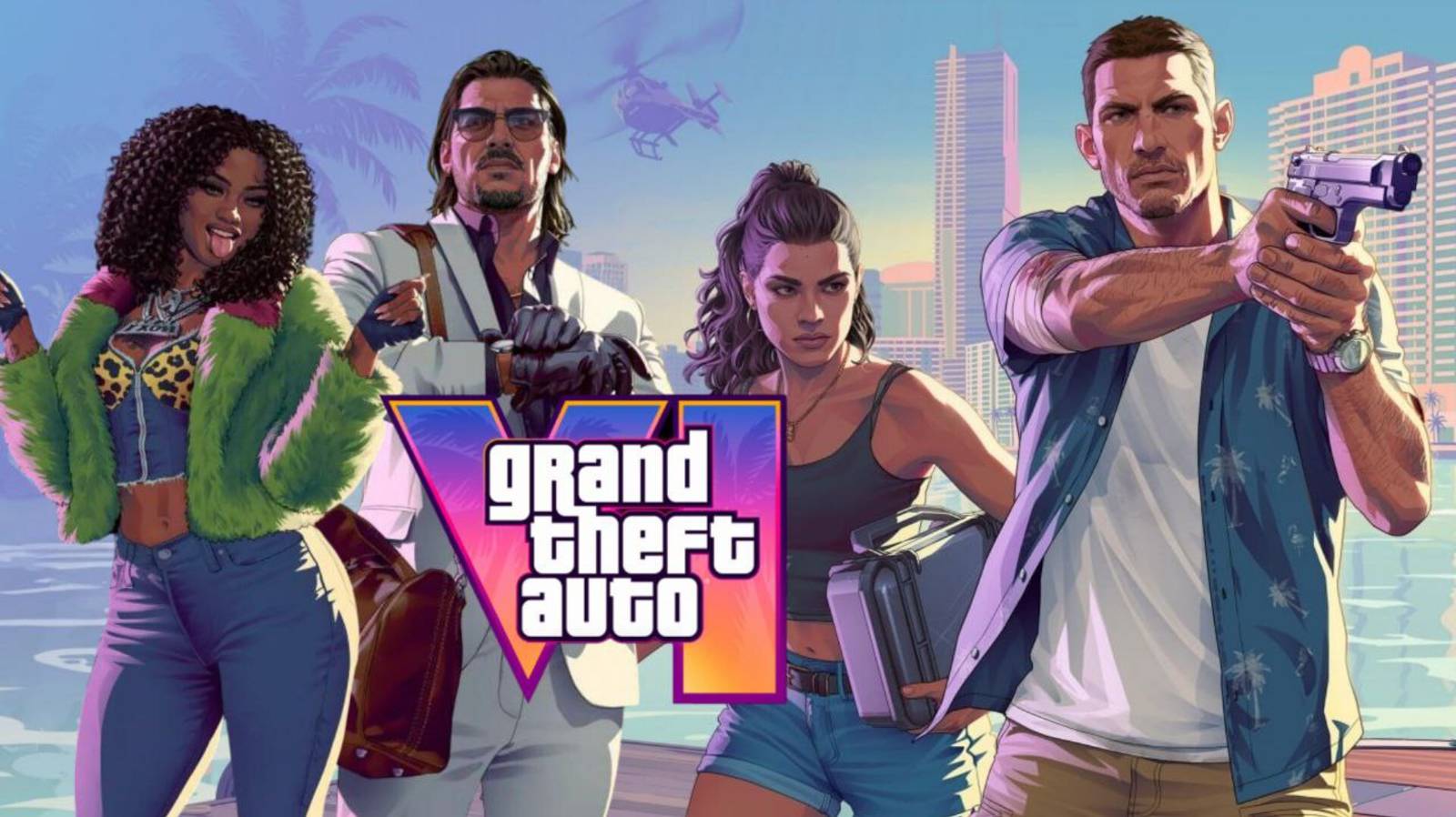 GTA 6 вот первые персонажи игры смотреть онлайн