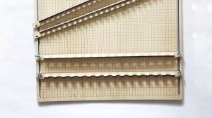 Инструкция по станку для плетения прямоугольного дна из бумажной лозы