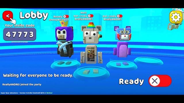 КАК ИГРАТЬ по сети С ДРУЗЬЯМИ в Супер Беар Адвенчер му? смотреть онлайн