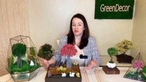 Деревья своими руками из стабилизированных мхов и рас