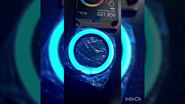 Кольцевая лампа RGB LED смотреть онлайн