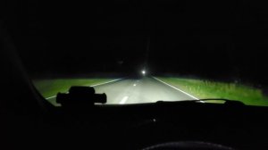 Как светят Bi Led линзы. Немного о машине