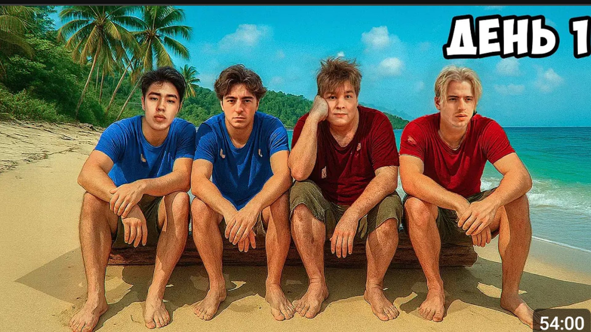 ЕГОРИК Остались навсегда на НЕОБИТАЕМОМ ОСТРОВЕ❗❗❗ *ДЕНЬ 1* смотреть онлайн