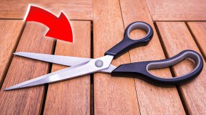 Как заточить ножницы?! Быстрый способ сделать ваши ножницы невероятно острыми. #топыкатегорий