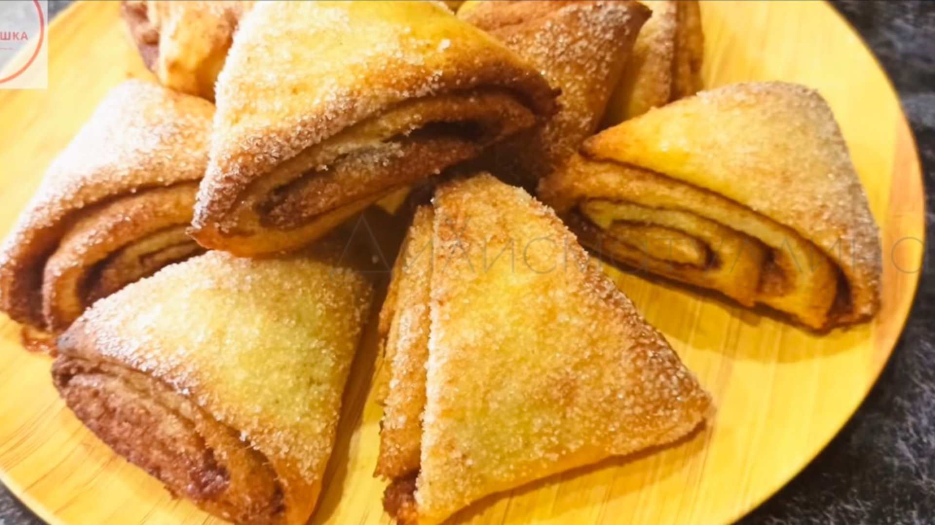 Творожное печенье в духовке / Быстрый и простой рецепт творожного печенья с сахаром и корицей смотреть онлайн