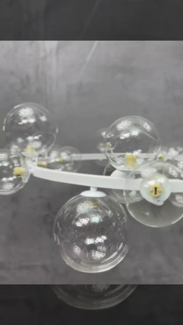Люстра "Молекула" бульбашки YC2108-24WH смотреть онлайн