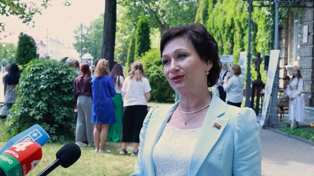 В ГрГУ имени Янки Купалы прошла акция «Чытаем Купалу р