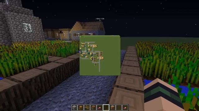 Minecraft(супер деревня)серия 1{часть 1}