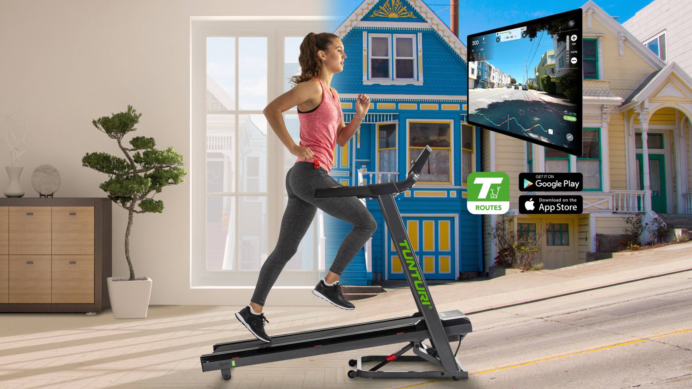 БЕГОВАЯ ДОРОЖКА TUNTURI CARDIO FIT T40