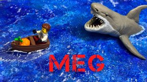 Диорама Мегалодон