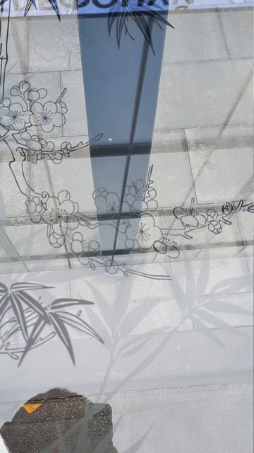 Печать на стеклянных перегородках принтером для стен. смотреть онлайн