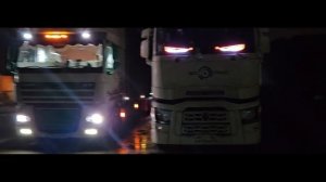 Глаза на Лобовое Стекло Грузовика. Диодные глаза