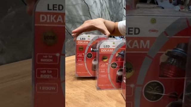 Led лампочки от фирмы Dikam 65W