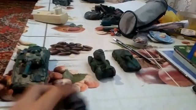 Танки из пластилина . Часть 1 смотреть онлайн