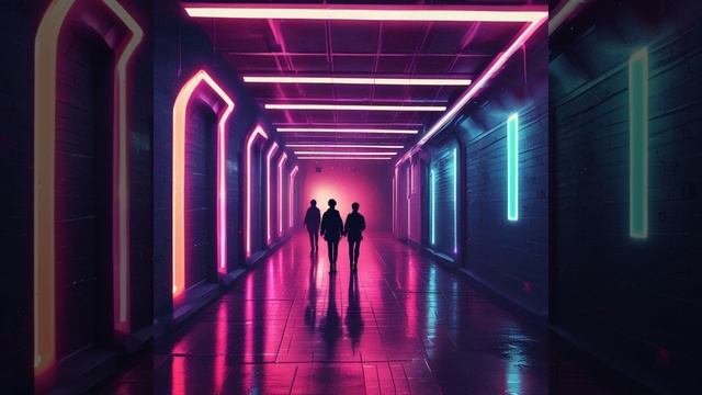 Странные танцы (нейросеть кавер) Retrowave,space Wave,neon Vibe