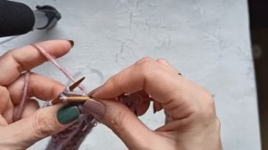 Убавления укороченными рядами немецким способом